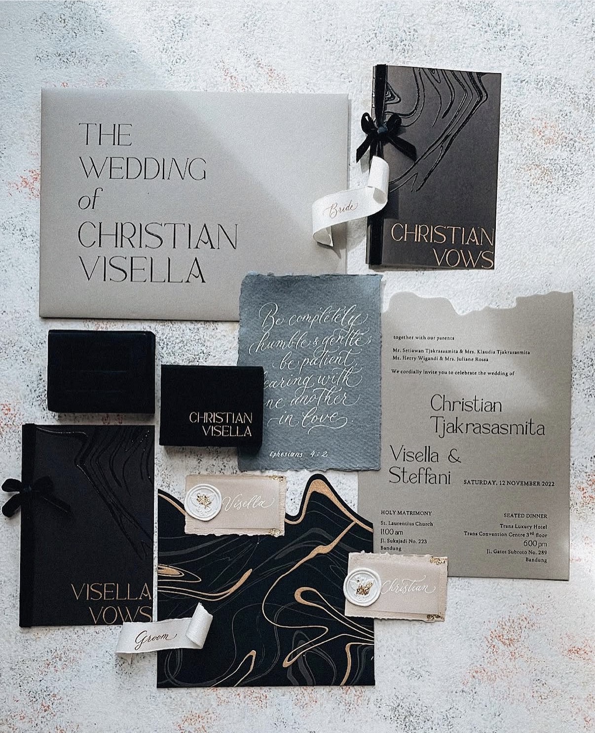 Classic Wedding Invitation Suite